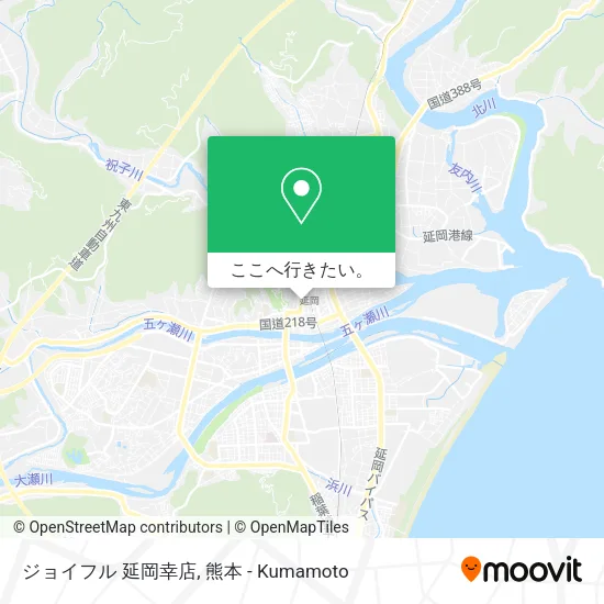ジョイフル 延岡幸店地図
