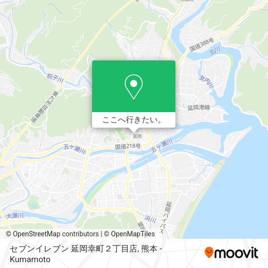 セブンイレブン 延岡幸町２丁目店地図