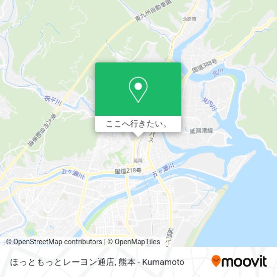 ほっともっとレーヨン通店地図