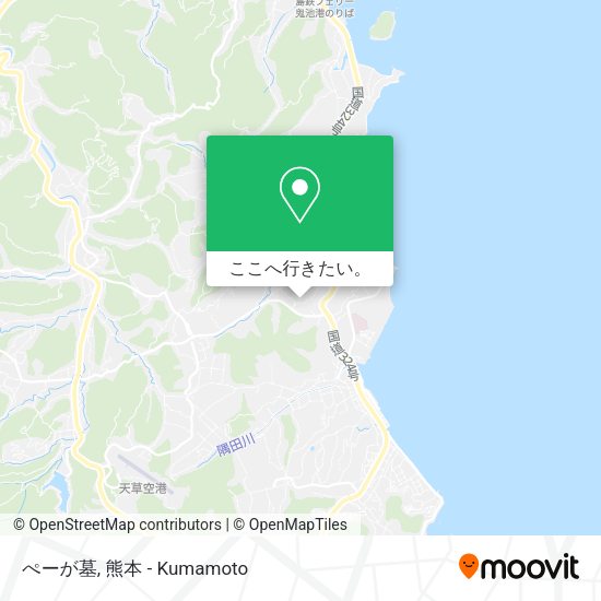 ぺーが墓地図