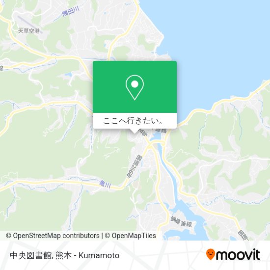中央図書館地図