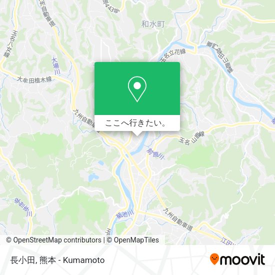 長小田地図