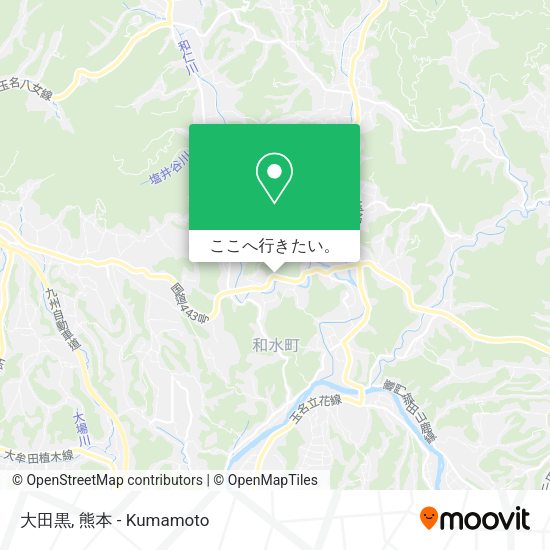 大田黒地図