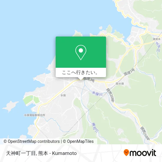 天神町一丁目地図