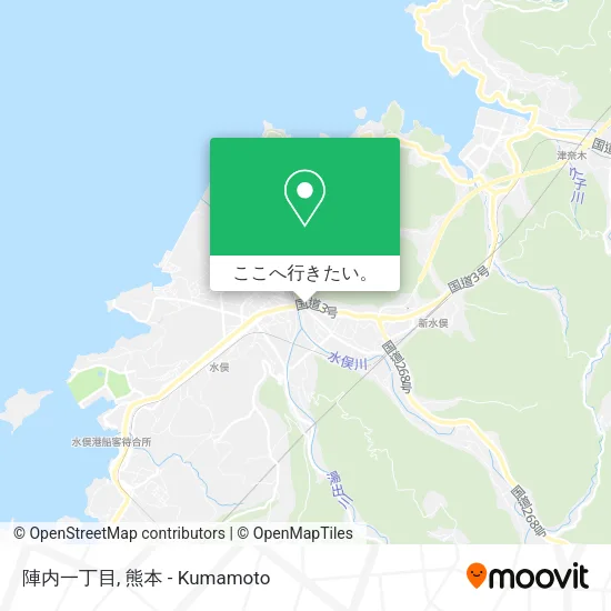 陣内一丁目地図