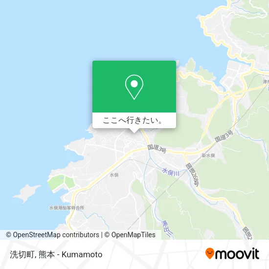 洗切町地図