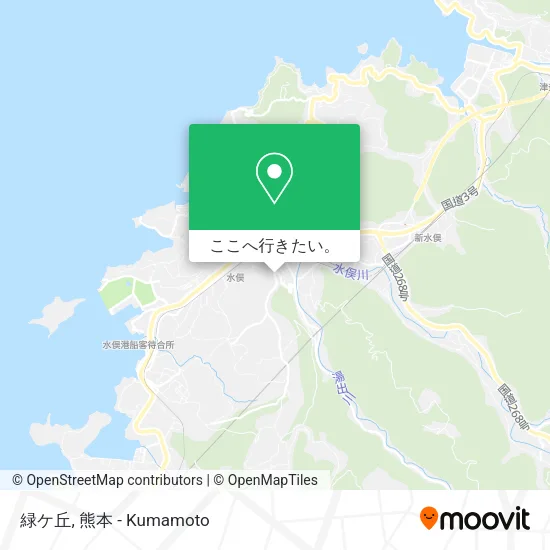 緑ケ丘地図