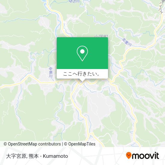 大字宮原地図