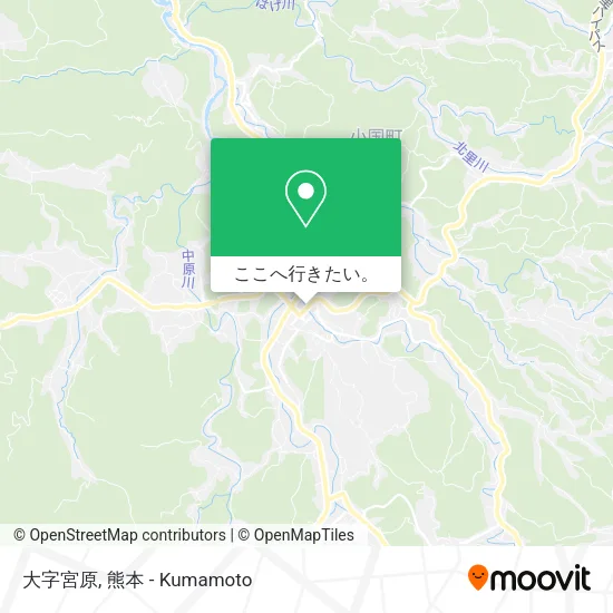 大字宮原地図