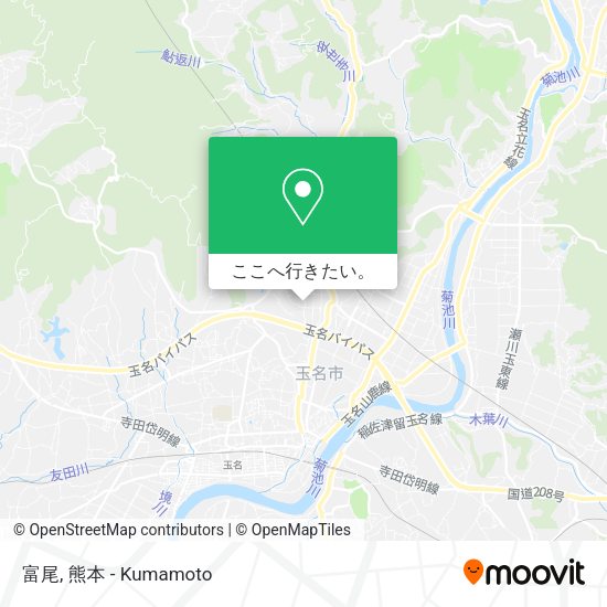 富尾地図