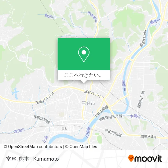 富尾地図