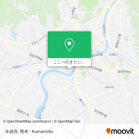 永徳寺地図