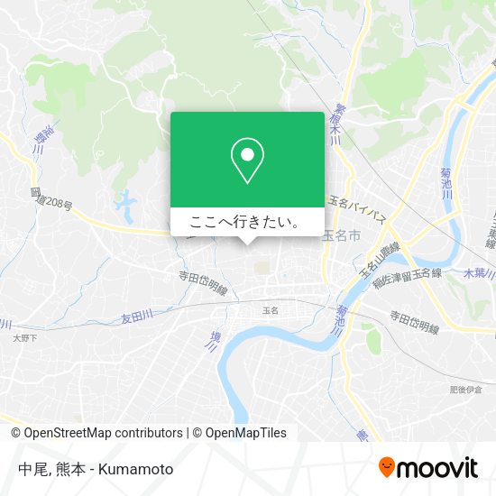 中尾地図