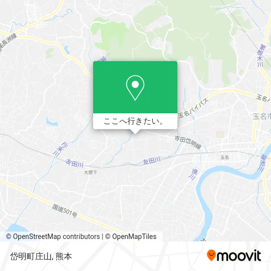 岱明町庄山地図