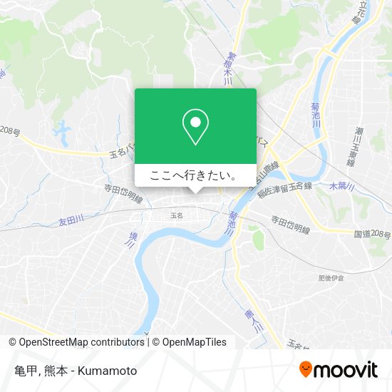 亀甲地図
