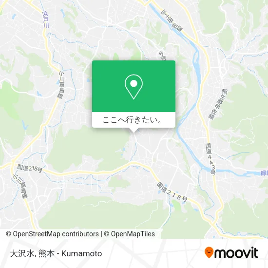 大沢水地図