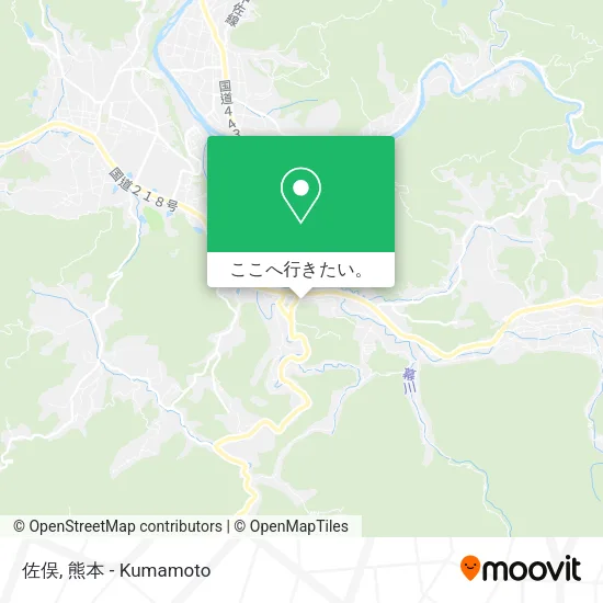 佐俣地図