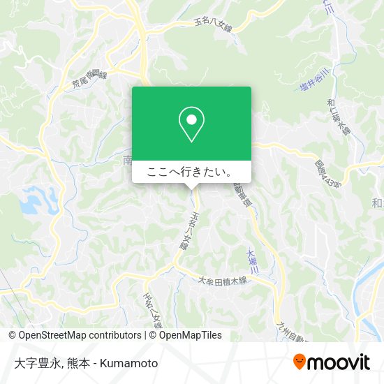 大字豊永地図