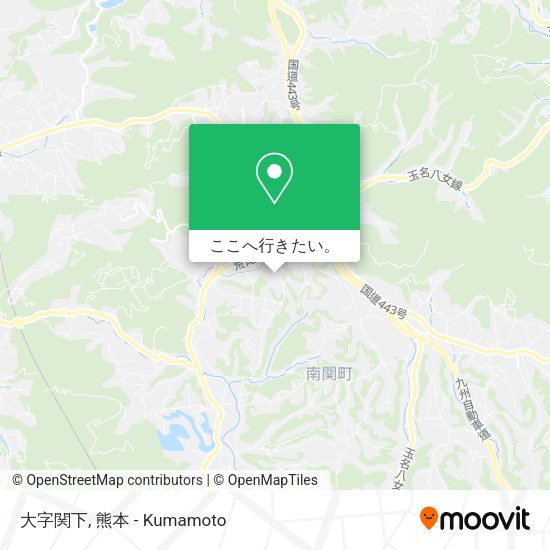 大字関下地図