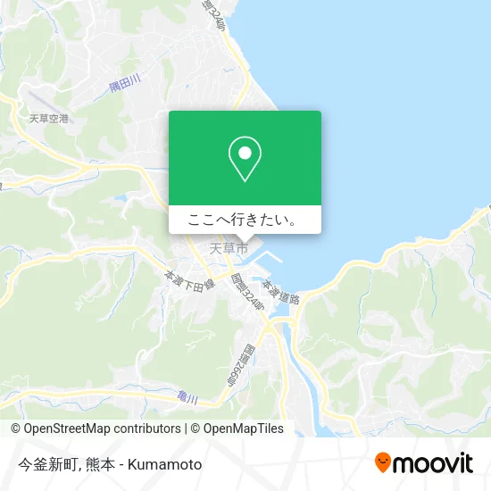 今釜新町地図