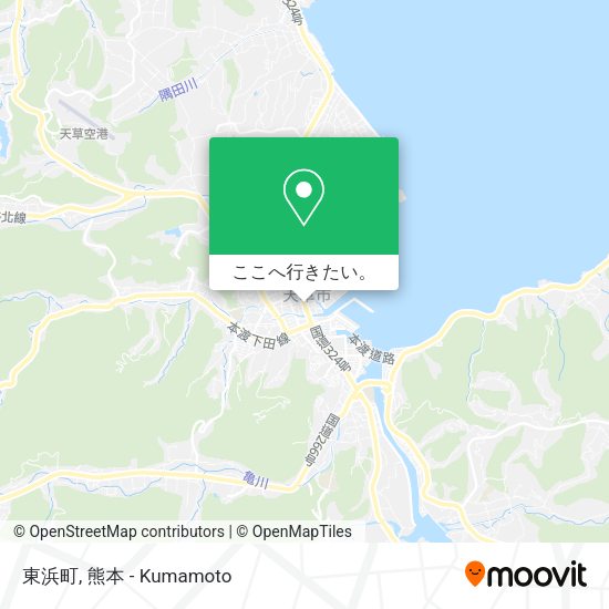 東浜町地図
