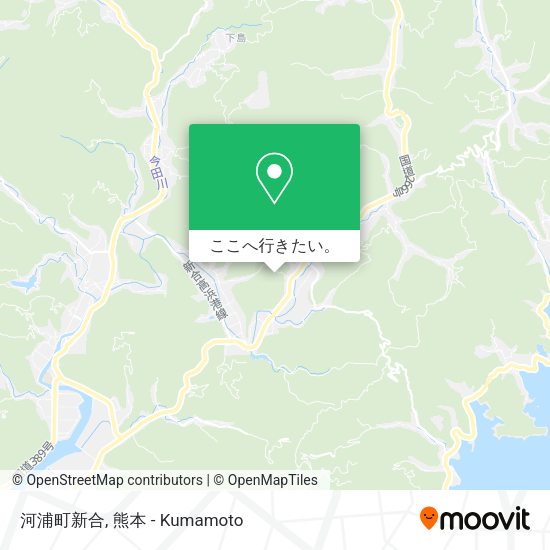 河浦町新合地図