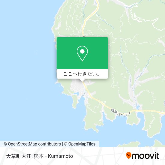 天草町大江地図