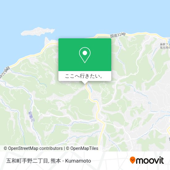 五和町手野二丁目地図