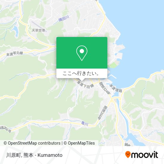 川原町地図