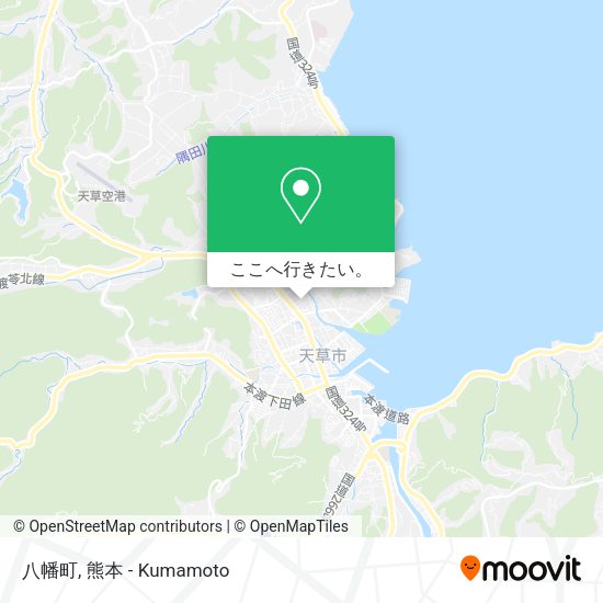 八幡町地図