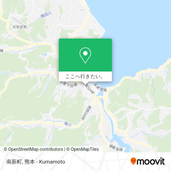 南新町地図