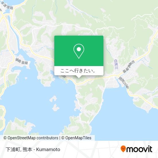 下浦町地図