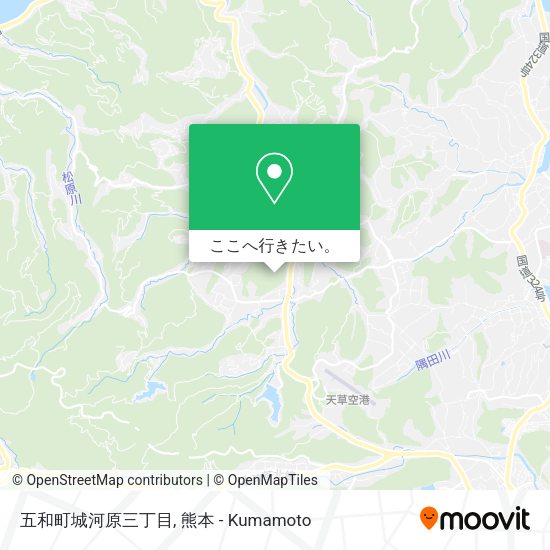五和町城河原三丁目地図