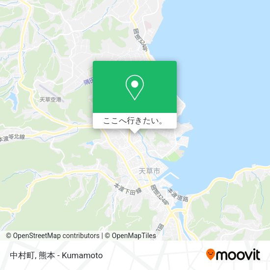 中村町地図