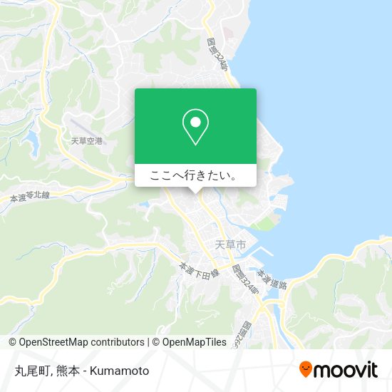 丸尾町地図