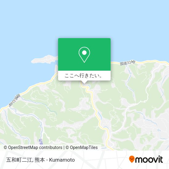 五和町二江地図