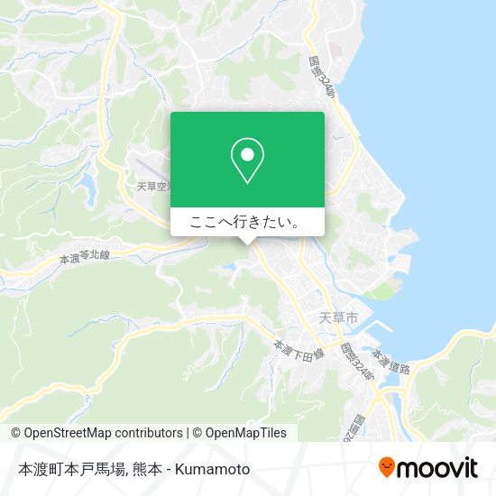 本渡町本戸馬場地図