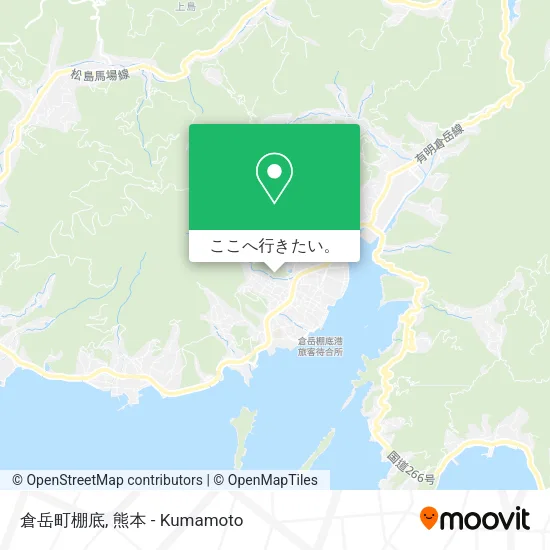 倉岳町棚底地図