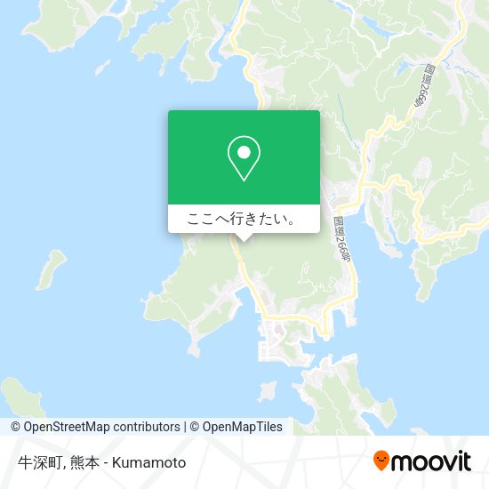 牛深町地図