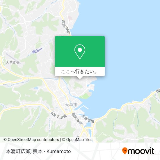 本渡町広瀬地図