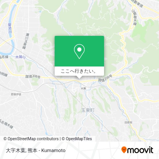 大字木葉地図