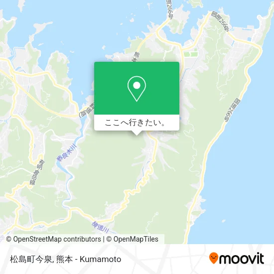 松島町今泉地図
