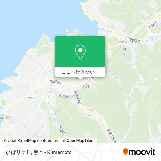ひばりケ丘地図