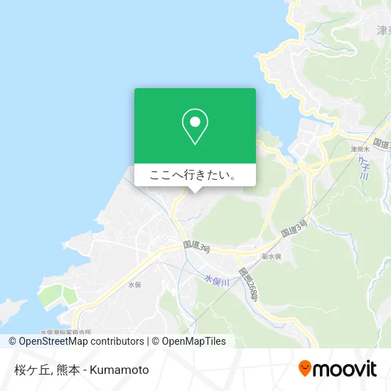 桜ケ丘地図