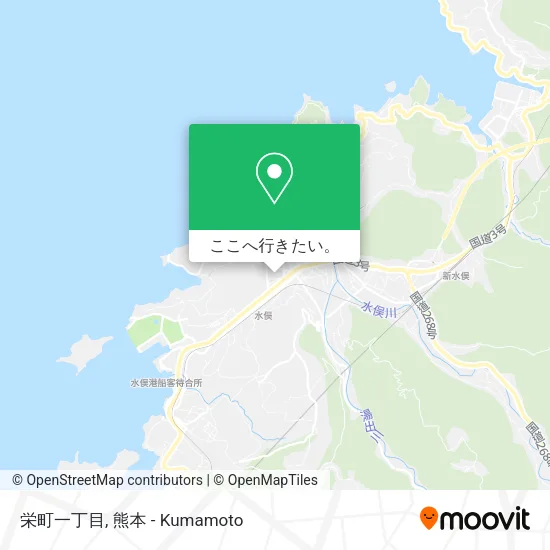 栄町一丁目地図