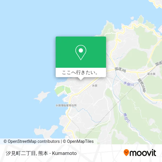 汐見町二丁目地図