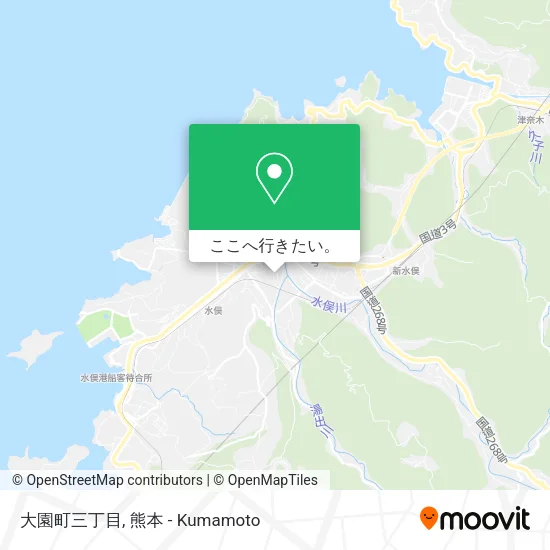 大園町三丁目地図