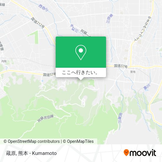 蔵原地図