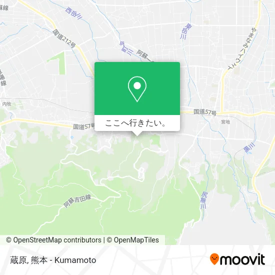 蔵原地図