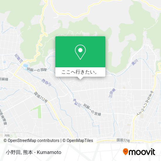 小野田地図